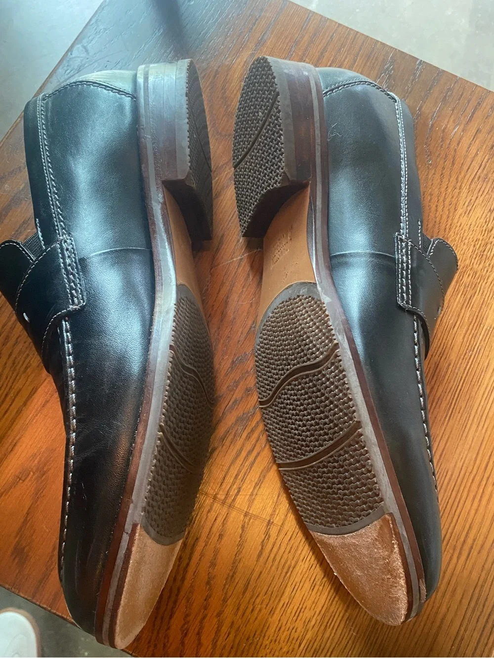 Penny Loafers Black Full Grain Leather Men’s 10.5 M | Original Box
